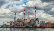 Ravenswood Generating Station in Long Island City in Queens, New York. Staffers are said to be split on whether the US should remain a party to the environmental agreement